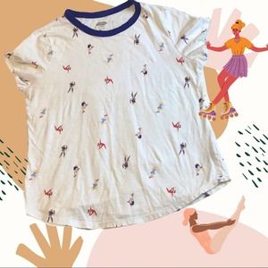 Old Navy Women’s White T-shirt Large